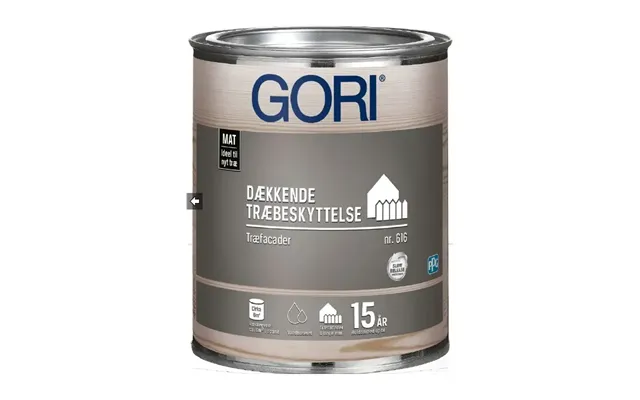 Dyrup Gori 616 Træbeskyttelse Dækkende Kridt 0,75 Lt