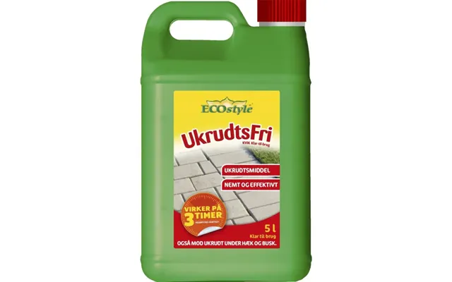 Ecostyle Ukrudtsfri Kvik - 5000ml Ktb.