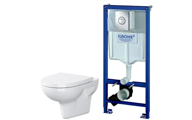 Grohe Fusion Rimless Indb.cisterne,hængeskål Sæde 39109000. 6825010