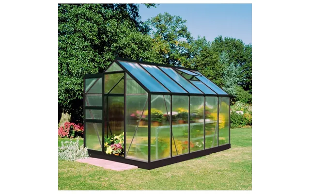 Halls Drivhus Popular 106 Sort M 4 Mm Poly - F09710