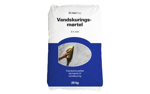 Homeshop Mørtel 20kg Vandskuringsmørtel 0-1 Mm