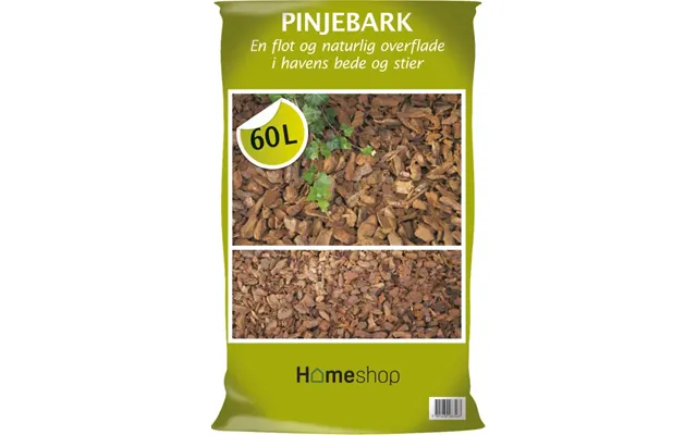Homeshop Pinjebark 60lt