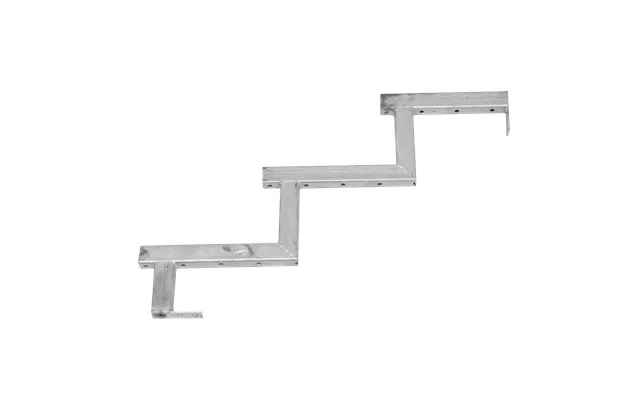 Hortus Galvaniseret Trappevange 3-trin - 801-073
