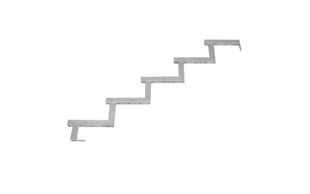 Hortus Galvaniseret Trappevange 5-trin - 801-075