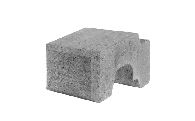 Ibf Danblokke Normal Grå - 17x25x33cm