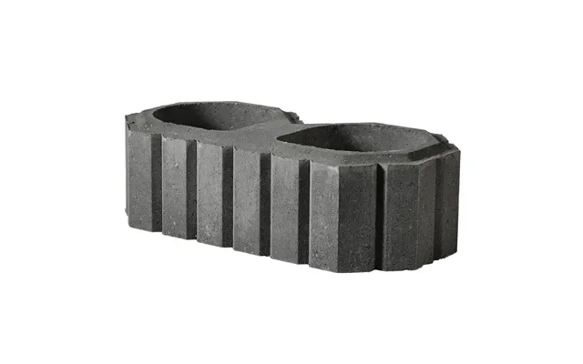 Ibf Plantesten 50x25x15 Cm Sort Antracit Type 8