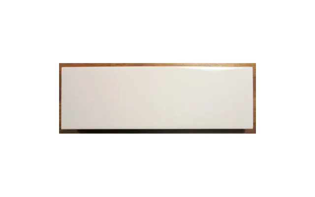 Modul Hvid Blank Væg 9,7x29,7 Cm