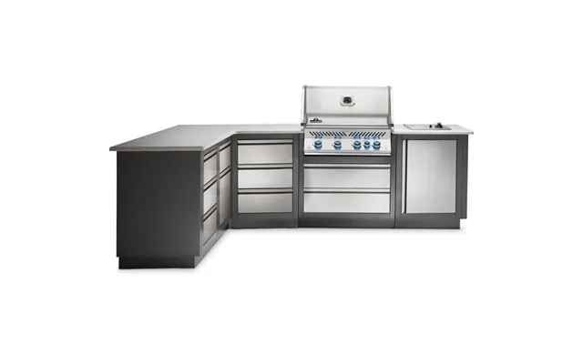Napoleon Prestige Pro 500 - 5 Modul Vinkel Udekøkken