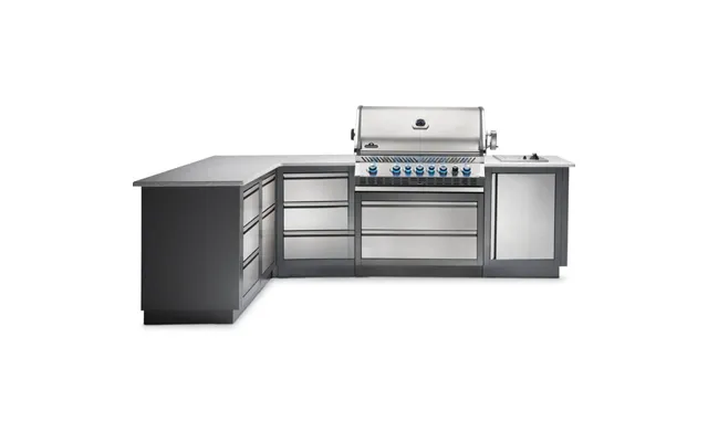 Napoleon Prestige Pro 665 - 5 Modul Vinkel Udekøkken