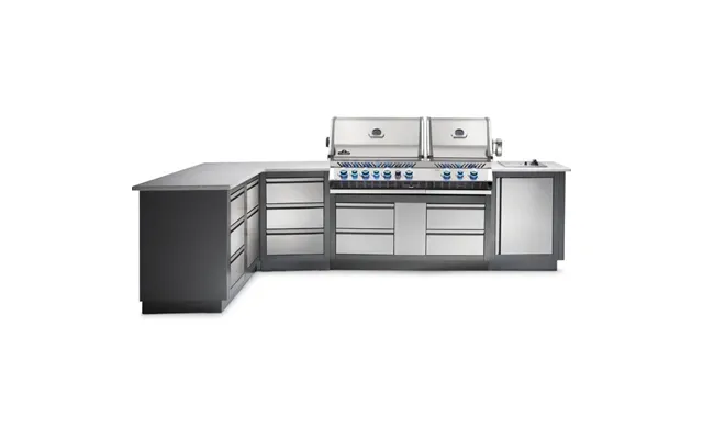 Napoleon Prestige Pro 825 - 5 Modul Vinkel Udekøkken