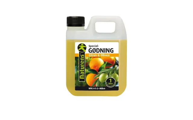 Naturens Gødning Citrus & 1lt Oliven - Npk 4-1-3