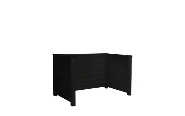Plus Klink Profil Renovationsskjuler 174x90x104 Cm. Lxbxh - Sortgrundet