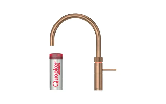 Quooker Fusion Round Sæt M. Pro3 Vaq B 3 L. - Bruneret Messing
