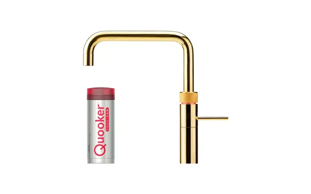 Quooker Fusion Square Sæt M. Pro3 Vaq B 3 L. - Messing