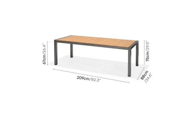 Salomon Havebord 6-8-personer