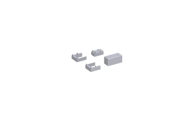 Scanbad Match Afstandsstykker 2x6 Mm Dør Fast Væg Match Krom