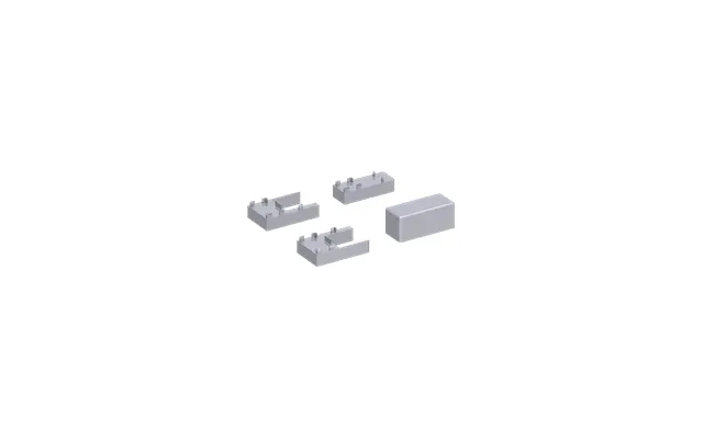 Scanbad Match Afstandsstykker 2x6 Mm Rørgennemføring Match Krom