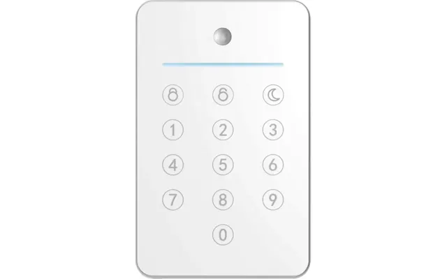 Sikkerthjem Smartpad Med Nøglebriklæser S6evo Genopladeligt