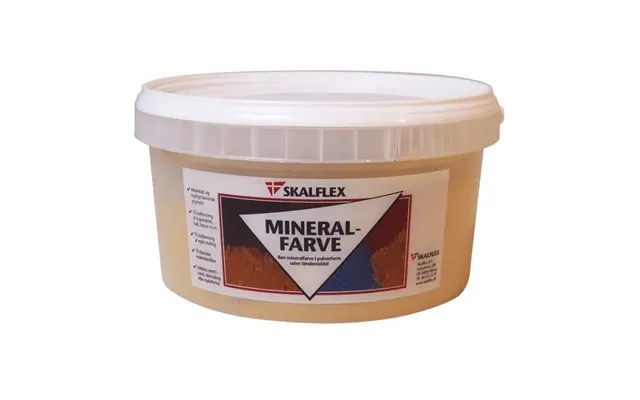 Skalflex Mineralfarve Okkergul 0,75kg