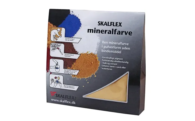 Skalflex Mineralfarve Oxydsort 1,5 Kg