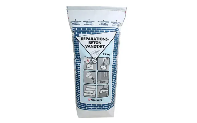 Skalflex Reparationsbeton Vandtæt 25kg