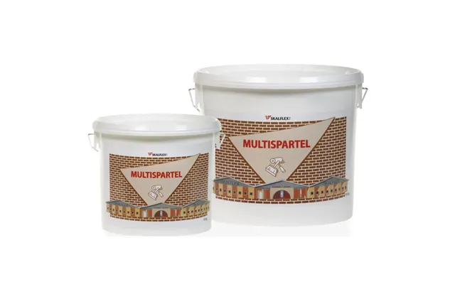 Skalflex Spartelmasse - Multispartel Hvid 10kg