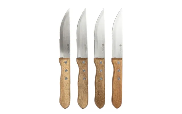 Steak Bbq Knive Sæt Med 4 Stk. By Bercato