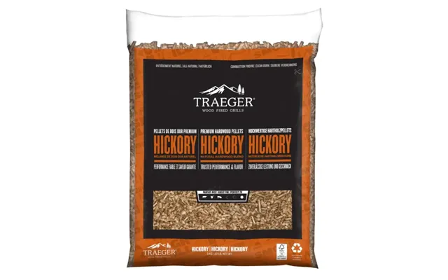 Traeger Hickory Træpiller 9 Kg - Fsc