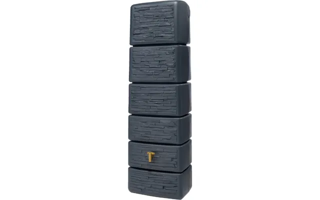 Trolla Regnvandstønde M Hane, 300l, Grå - 211811