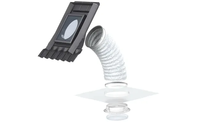 Velux Lystunnel Profileret Tag Mat. Komplet M 2 M Flexrør Ø35 - Twf 0k14 2010