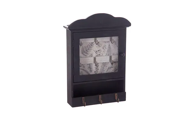 Wood Key Safe 28 X 18 Cm. - Black Nature product image