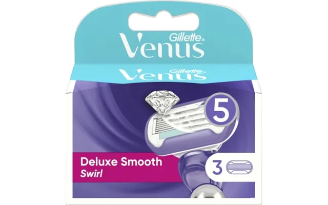 Gillette Gillette Venus Swirl Extra Smooth 3 Stk 7702018401291 Modsvarer N A