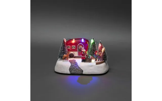 Konstsmide Konstsmide Camping Med Campingvogn Juledekoration 6 Led 3xaa 4238-000 Modsvarer N A