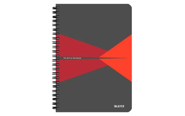 Leitz Notesblok Leitz Office Pp A5linjeret Rød 44990025 Modsvarer N A