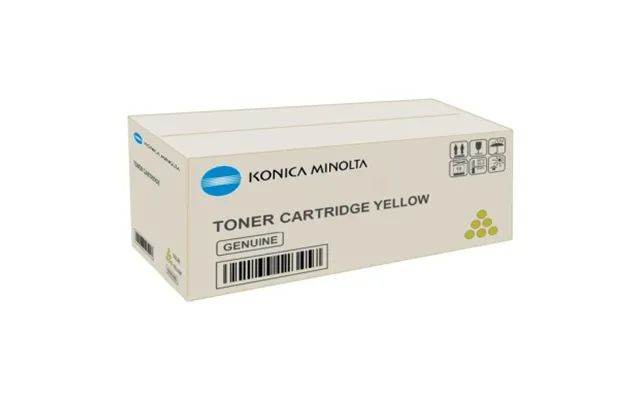 Minolta Tonerkassette Gul 9.000 Sider 8937124 Modsvarer N A