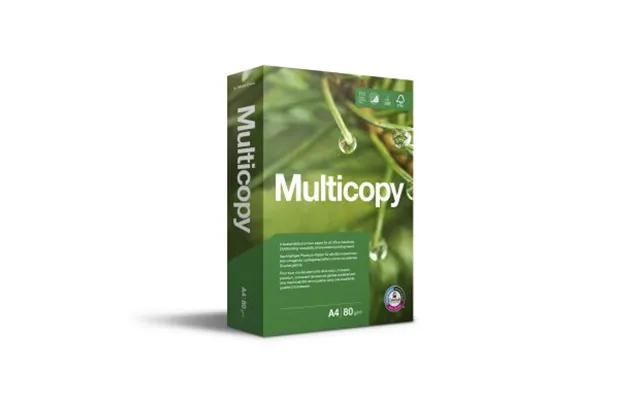 Multicopy Multicopy Original - A4-papir 80g Uhullede 500 Ark 7318826579000 Modsvarer N A