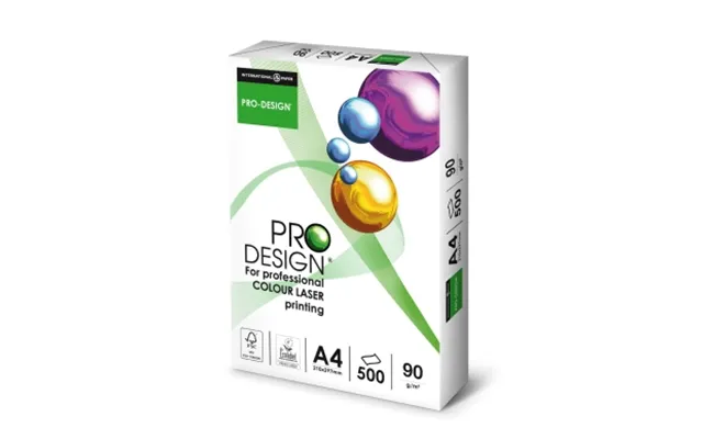 Multicopy Pro Design - A4 90g Uhullede 500 Pk 7318826721720 Modsvarer N A