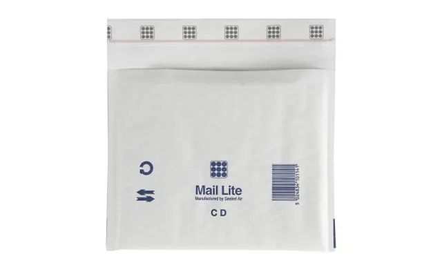 Other Boblekonvolut Mail Lite Cd 180x165 Mm Hvid - 100 Stk. 5051146000039 Modsvarer N A