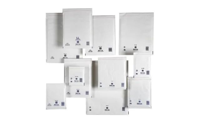 Other Boblekonvolut Mail Lite Tuff 180x260 Mm Hvid - 100 Stk