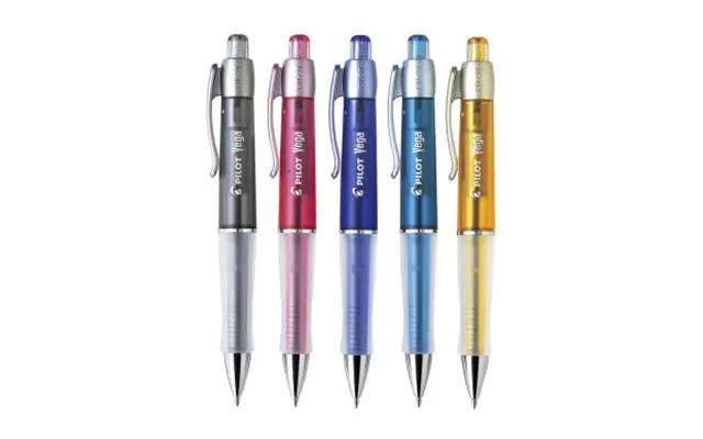 Pilot Blækkuglepen Pilot Vega Sort. Farver - 12 Stk. 4902505352423 Modsvarer N A