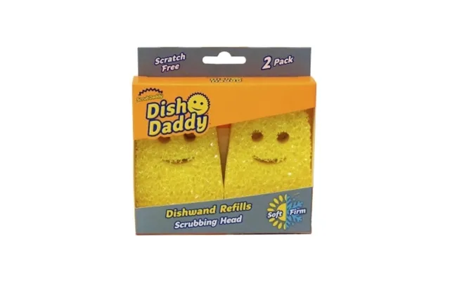 Scrub Daddy Scrub Daddy Opvaskebørste Refill 2-pak 5060481021913 Modsvarer N A