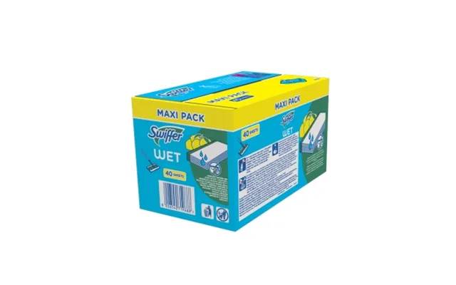 Swiffer Swiffer Sweeper Wet Pet Rengøringsklude Refill 40-pakning 8700216520768 Modsvarer N A