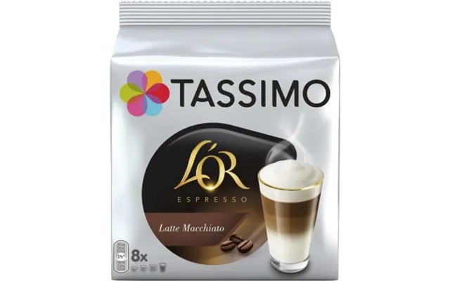 Tassimo L'or Tassimo Espresso Latte Macchiato Kaffekapsler - 8 Port