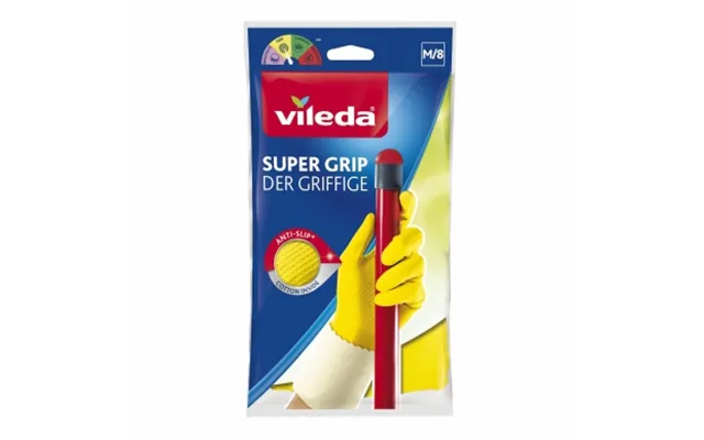 Vileda Vileda Super Grip Handske M 8690803731021 Modsvarer N A