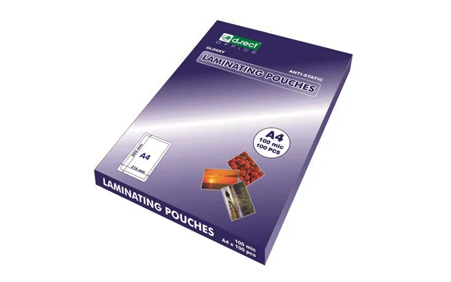 Lamineringslommer - A4 100mic