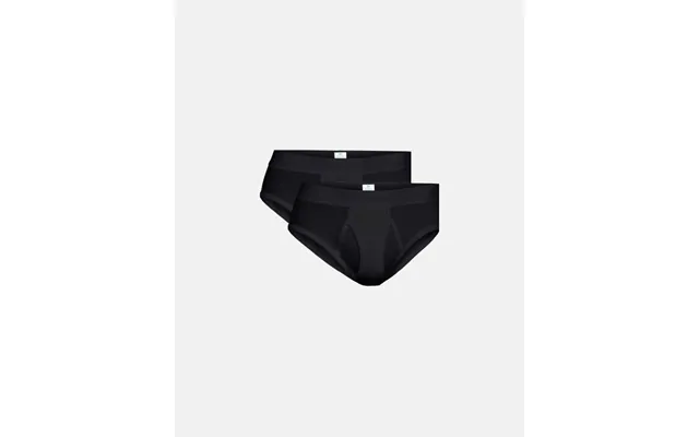 Briefs 2-pak Gots Bomuld Sort product image