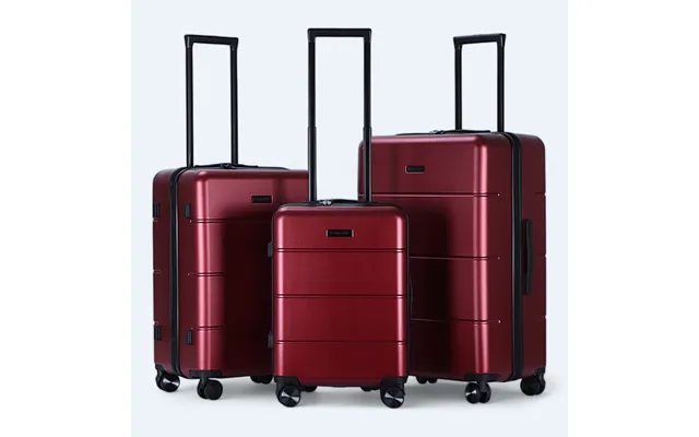 Journeylife Explorer Kuffertsæt 3 Størrelser - Rød product image