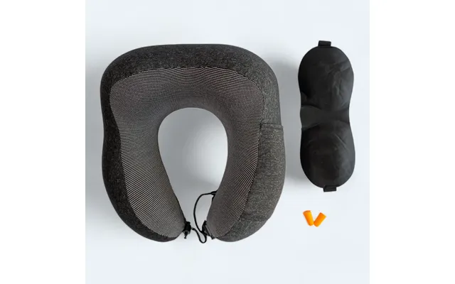 Journeylife Memory Foam Nakkepude - Sort