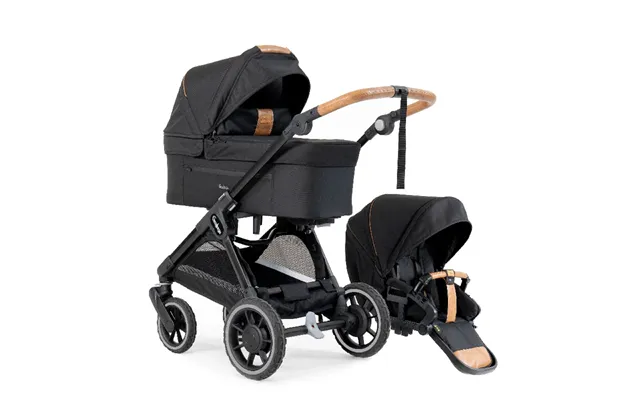 Emmaljunga Sento Flat Combi - Outdoor Black product image