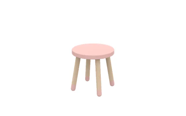 Flexa Dots Stool Ø30x30cm Blushing Pink product image